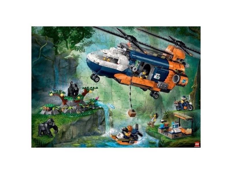 LEGO Oversized City Puzzle, 300 Pcs