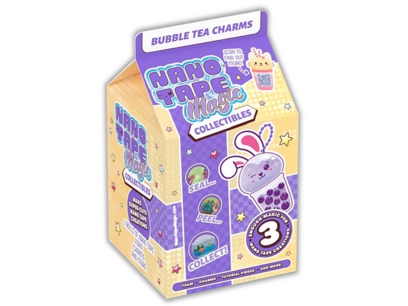 Nano Tape Magic Mini Bag Charm Fun - Bubble Tea