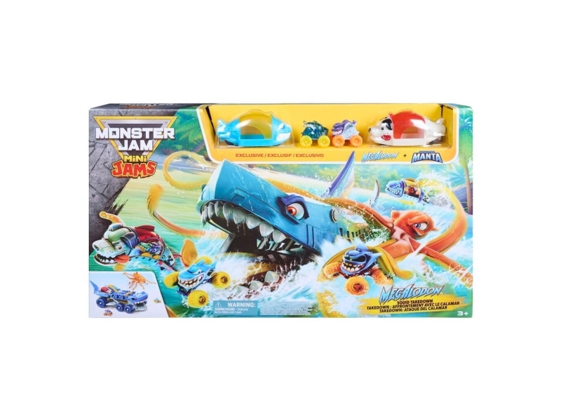Monster Jam Mini Jams Megalodon Carrier