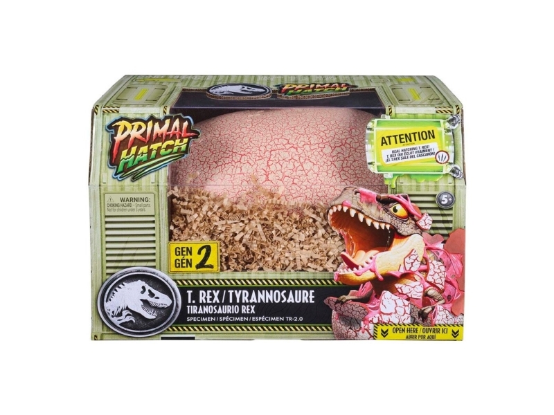 Primal Hatch Jurassic World T Rex 2.0