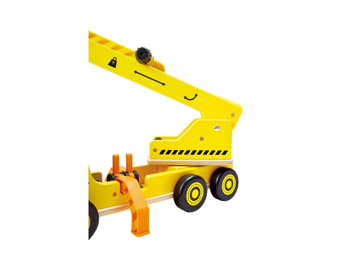 Hape Mobile Crane & Construction Set