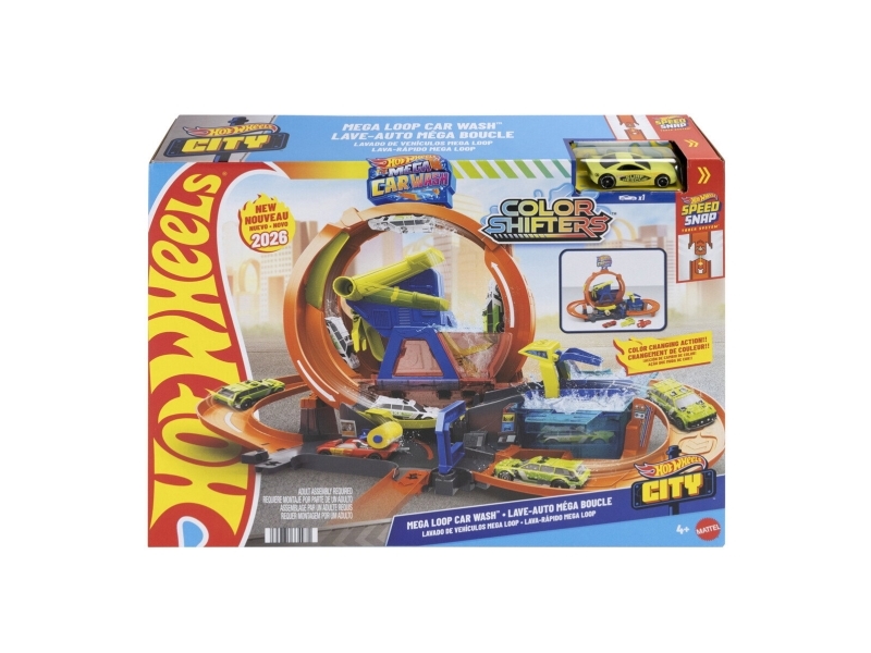 Hot Wheels City Mega Car Wash 2026