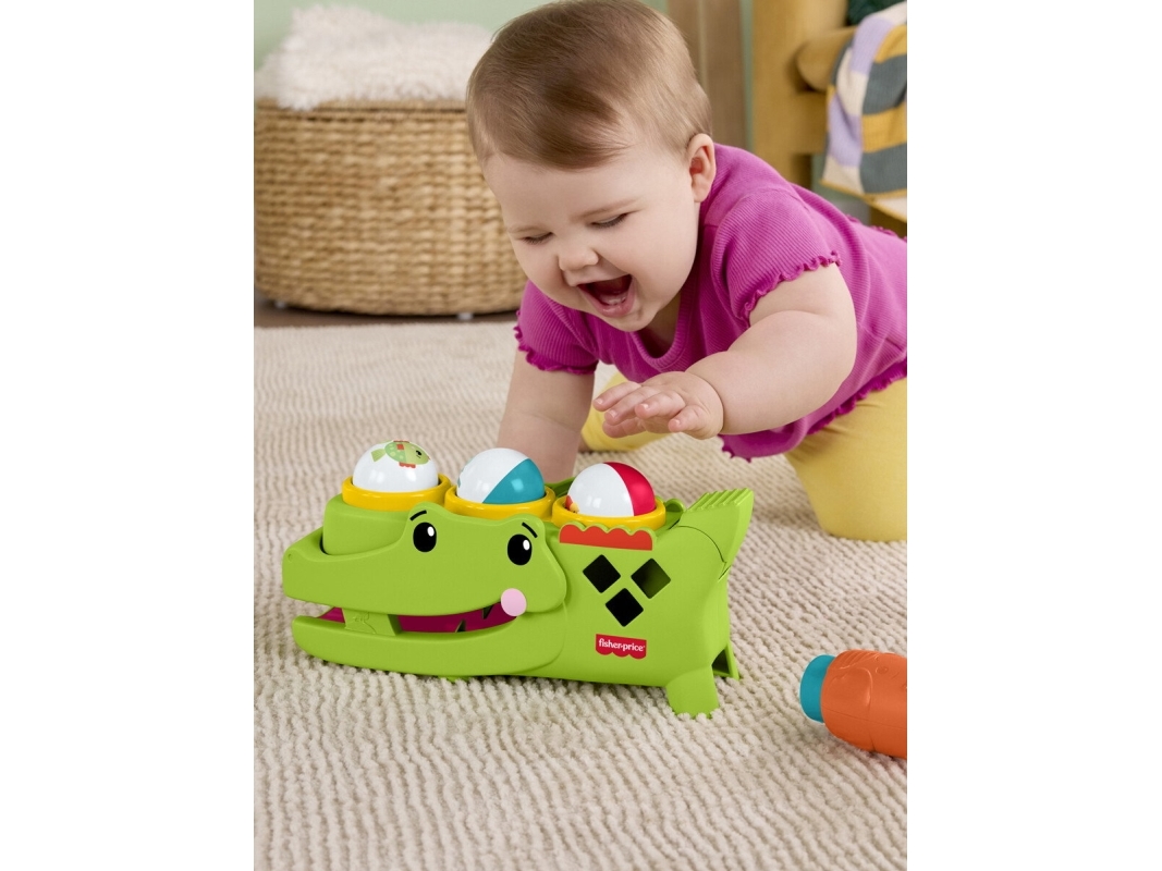 Fisher-Price Tap & Roll Alligator
