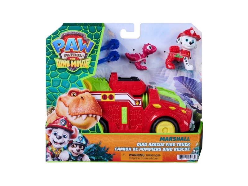 Paw Patrol: The Dino Movie Dino Theme Vehicle Chase