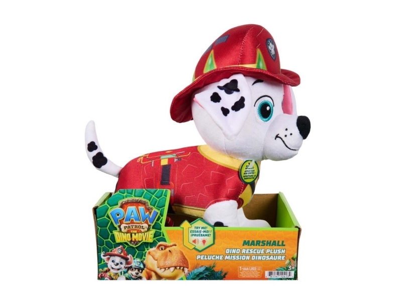 Paw Patrol Movie 3 Marshall Feature Plush 25Cm