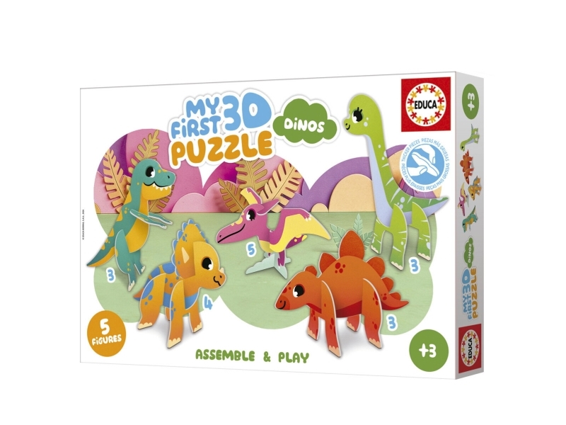 Educa 3D Puzzle Kinder Baby Dinos