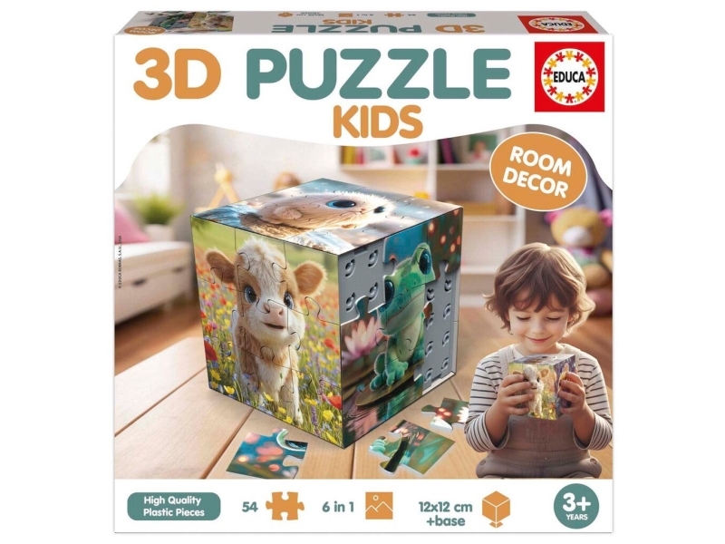 Educa 3D-Puzzle Für Kids Baby Animals