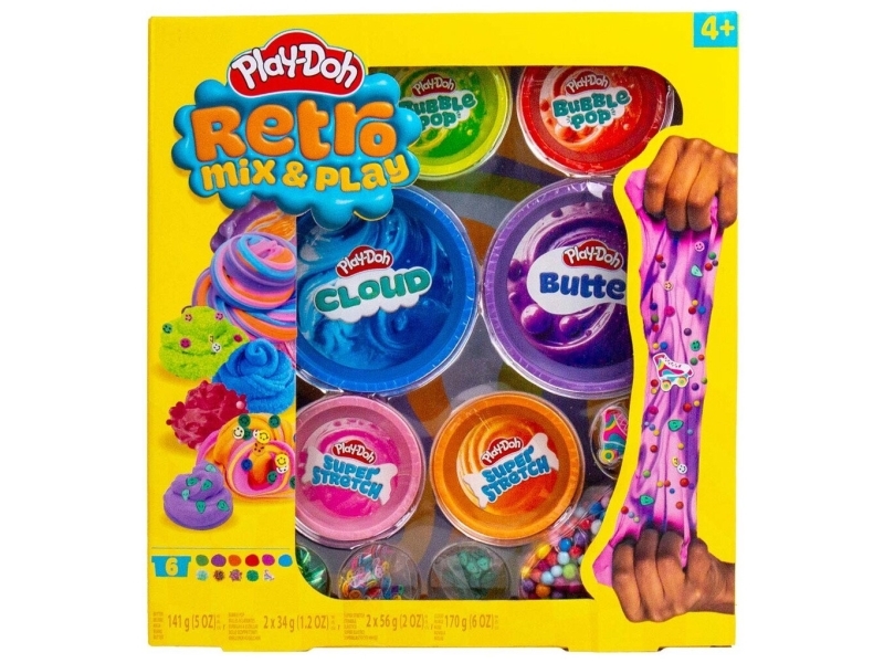 Play-Doh Retro Mix & Play 6 Pack