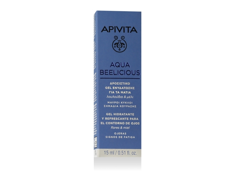 Apivita Aqua Beelicious Cooling Moisturizing Under Eye Gel 15Ml - Flowers