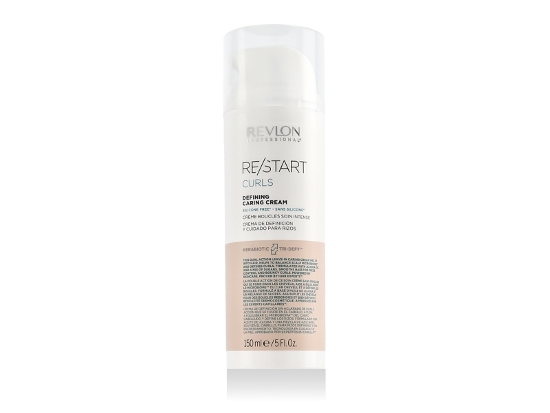 Revlon Professional Restart Curls Defining Caring Cream 150Ml For Curly And Wavy Hair