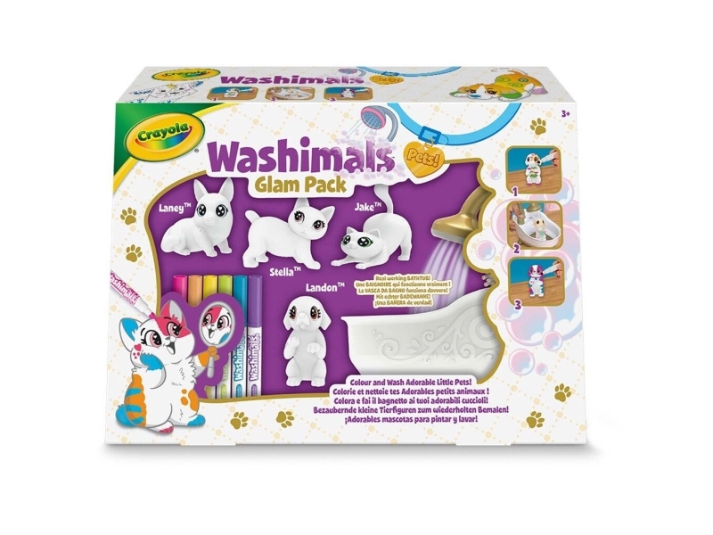 Crayola Washimals Pets Tub Playset