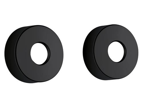 Damixa Rossetter 2 st - matt svart stor Ø75 mm | VVS Artiklar - Badrum - Amatures och reservdelar | GameStuff