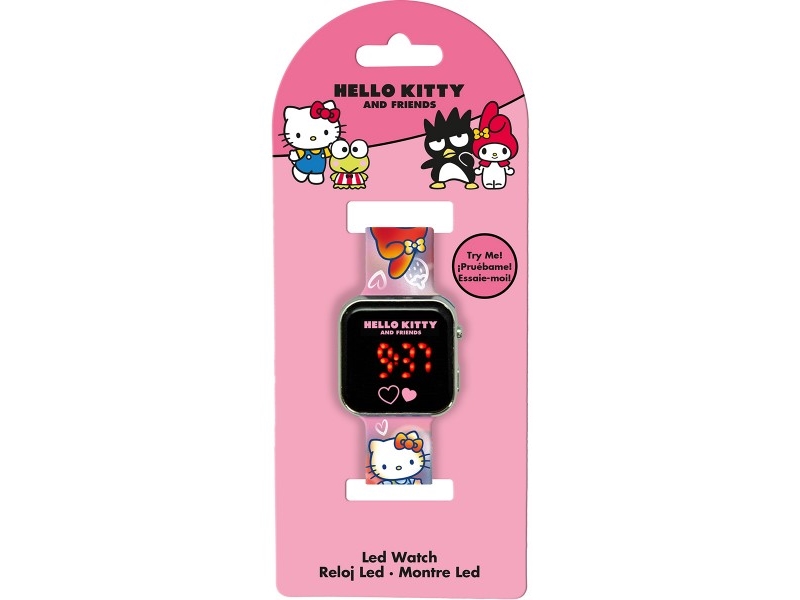 LED-klocka Hello Kitty | Belysning - Inomhusbelysning - Barnlampor | GameStuff