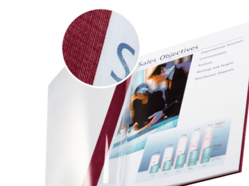 Leitz Soft covers, Rød, 105 ark, 214 mm, 302 mm, 14 mm, 90,00 g