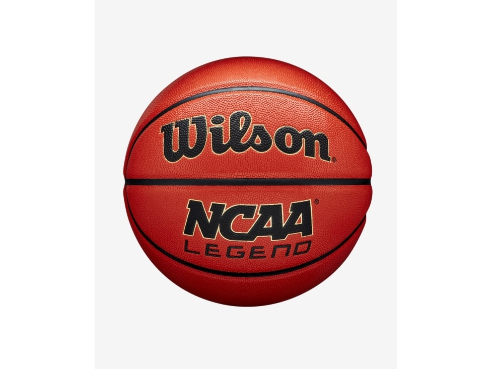 Wilson NCAA Legend, 74,9 cm, Sort, Orange, Læder, Indendørs & udendørs, Hanstik, 1 stk