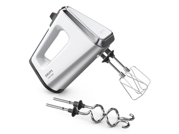 Krups 3Mix 9000, Handmixer, Vit, Knådning, Vispning, Mixning, 750 W, 171 mm, 96 mm | Köksapparater - Köksmaskiner | GameStuff