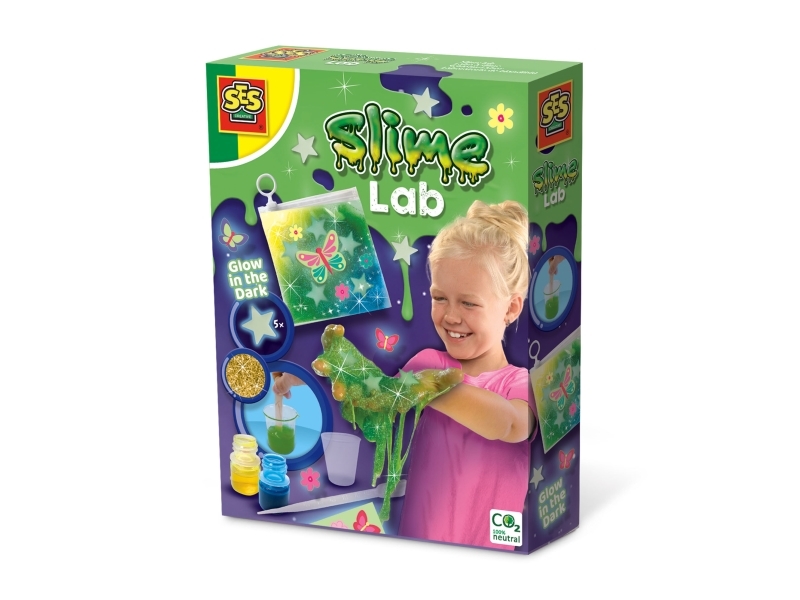 SES slime-set som lyser i mörkret 15015 50150 | Leksaker - Kreativitet - Spela degen | GameStuff