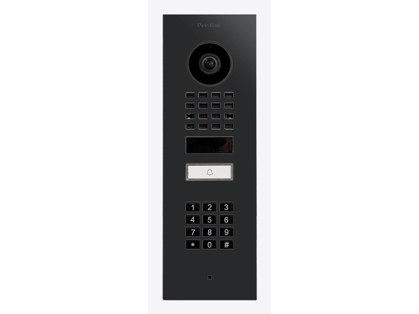 DoorBird D1101KV, 1080p, telekuvaus, 140°, 100°, 6 m, 80°