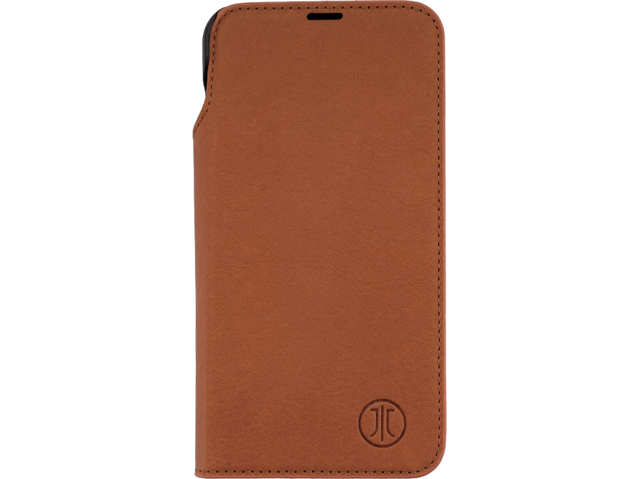 Jt Berlin Bookcase Tegel, Tegnebogsetui, Apple, Iphone 17 Pro Max, 17,5 Cm (6.9"), Cognac Farve