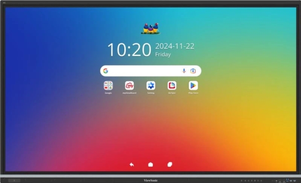 Viewsonic IFP7551-3C, 190,5 cm (75), 1650,24 x 928,26 mm, 500 cd/m², 1,07 miljarder färger, 3840 x 2160 pixlar, TFT-LCD | TV, Ljud & Bild - Projektor og Projektorduk - Interaktiva Whiteboards | GameStuff