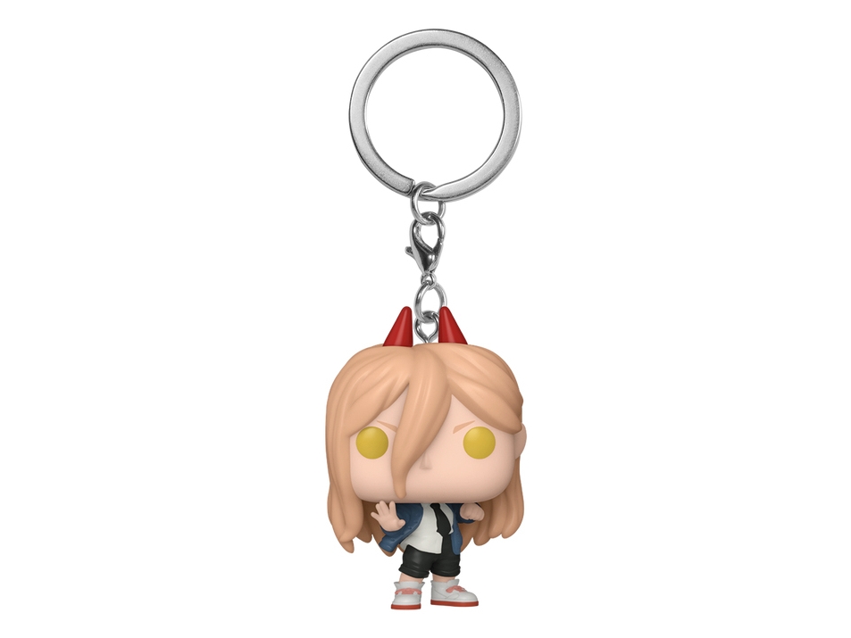 Funko Pop! Keychain Power, Schlüsselring, Mehrfarbig, Vinyl, Chainsaw Man, 102 Mm, Box