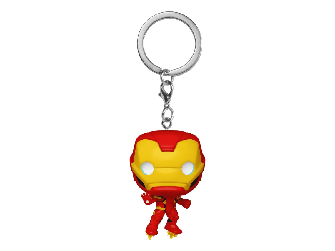 Funko Pop! Keychain Keychain Iron Man, Nøglering, Flerfarvet, Vinyl, Iron Man, 102 Mm, Kasse