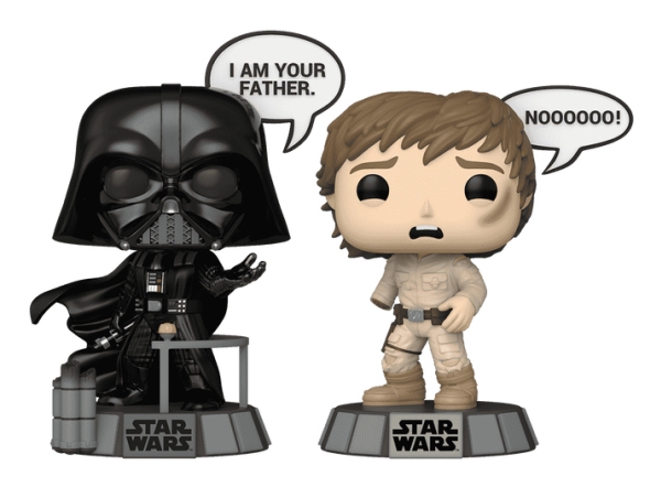 Funko Pop! Darth Vader & Luke Skywalker, Samleobjekt, Film & Tv-Serier