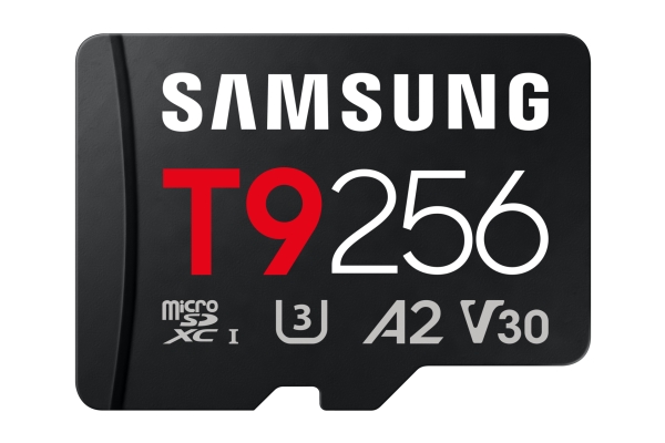 SAMSUNG T9 microSD Speicherkarte 256GB bis zu 200 MB/s Lesen und 130 MB/s Schreiben MB-MH256T/WW