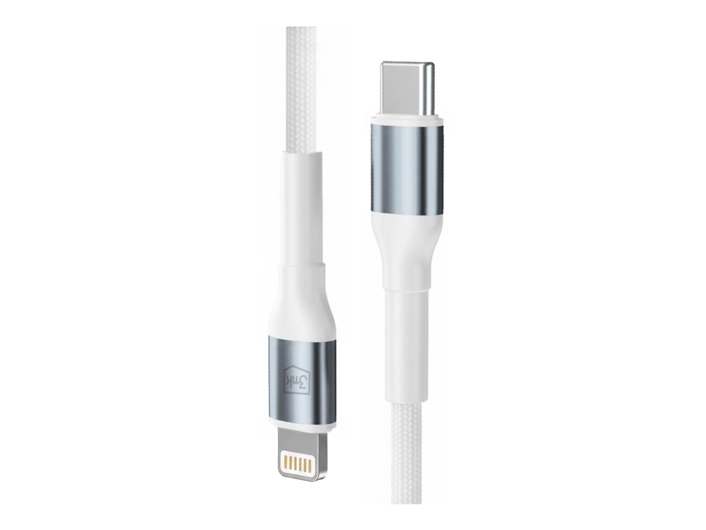 3Mk Hyper Cable N-Series - Lightning-Kabel - Usb-C Han Til Lightning Han - 1 M - Hvid - 9 V / 2 A, 20 W