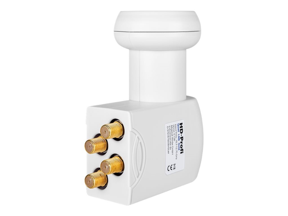 Megasat Hd-Profi - Lav-Lyd Blok Konverter - Hdtv - Quad Lnb
