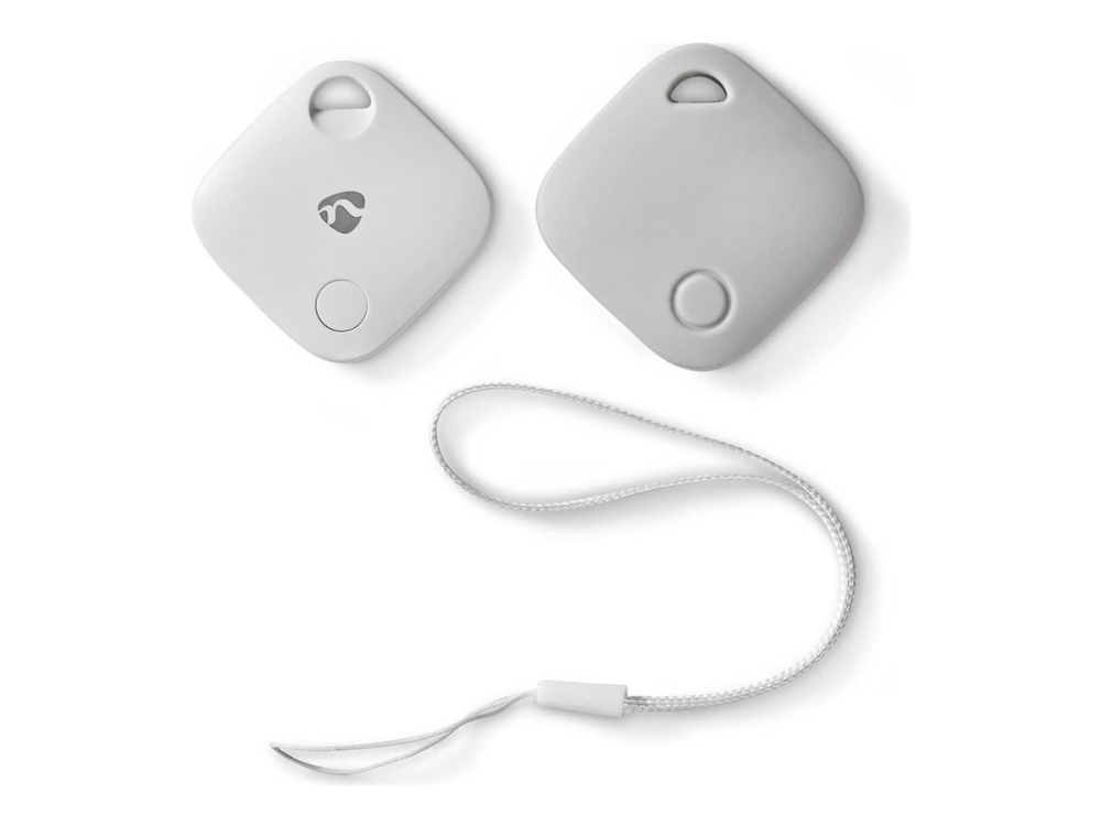 Nedis - Bluetooth-brikke for mobile enheter - hvit