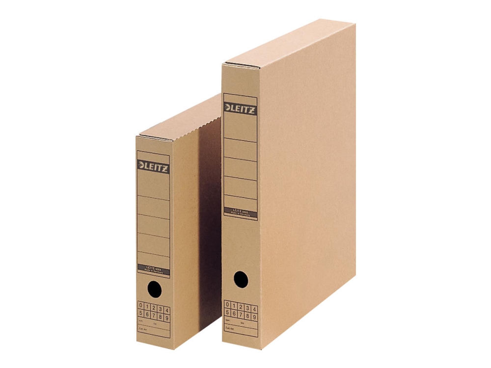 Esselte Leitz 25 Archivboxen Braun 7.0 X 43.5 32.5 Cm (60850000)
