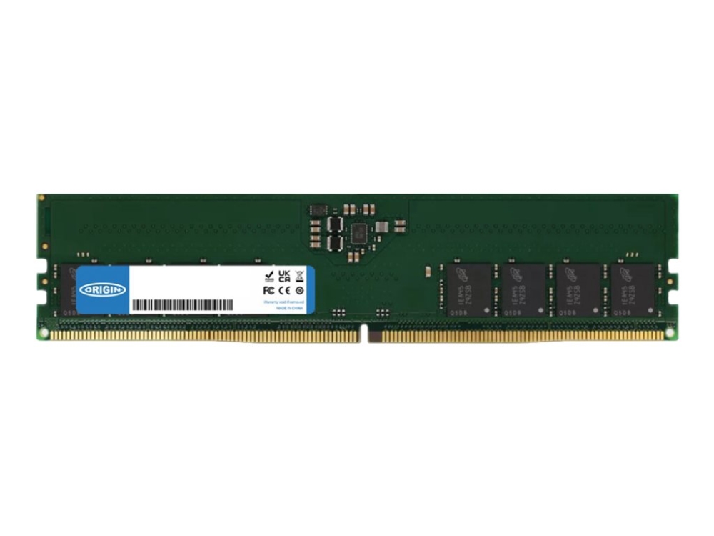 Origin Storage - Ddr5 - Modul - 32 Gb - Dimm 288-Pin - 5600 Mhz / Pc5-44800 - 1.1 V - Ikke Bufferet - On-Die Ecc