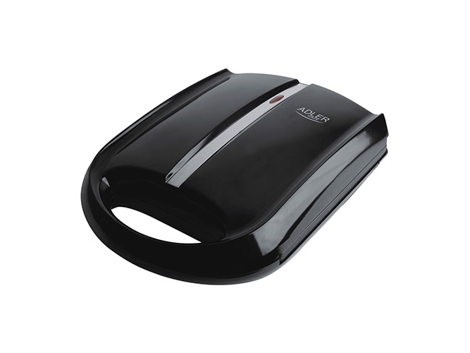 Adler , 24 våffla/våfflor, Figur, Svart, Bakelit, 1400 W, 1600 W | Köksapparater - Bröd & Rostat bröd - Våffeljärn | GameStuff