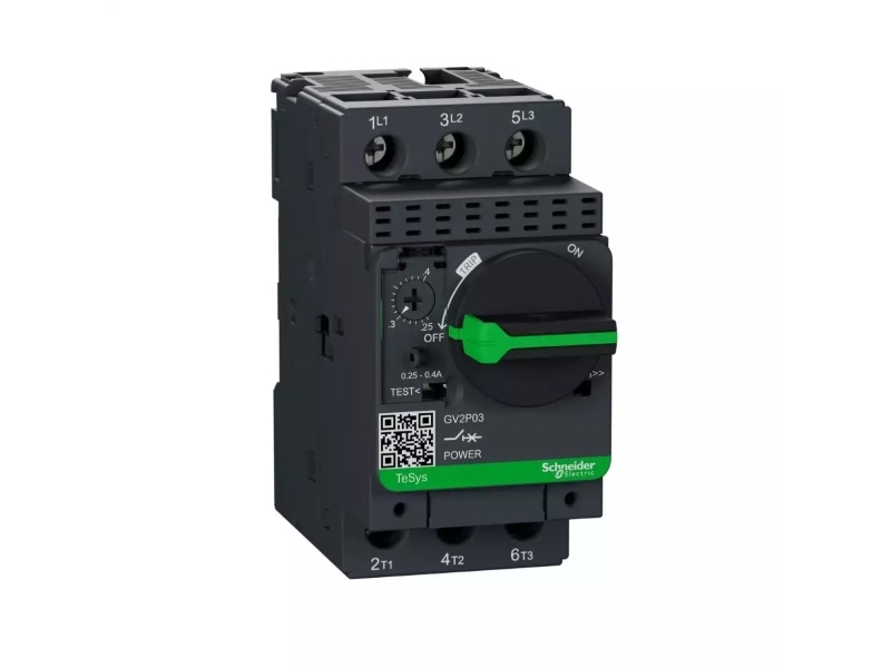 Schneider Electric GV2P03, 0,4 A, 690 V, 1 styck, Thailand | EL Artiklar - Motorer, Spänningsreglering, Övervakning - Elektronisk motorstyrning | GameStuff