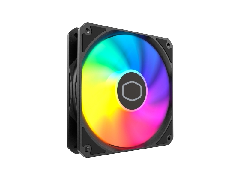 Cooler Master Mfw-B2dn-17Npa-R1 Sickleflow 120 Argb Lüfter, 120X25, Argb, 1750Rpm, Hülse, Schwarz
