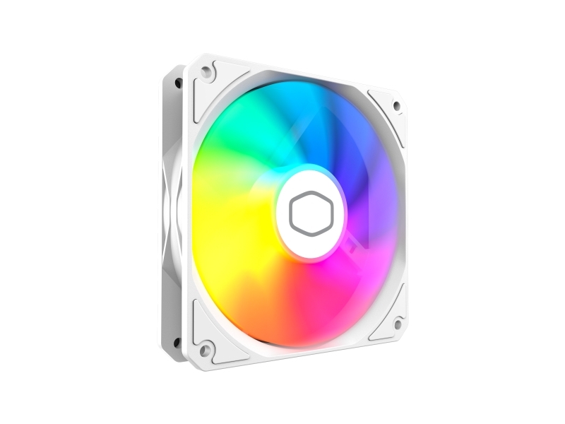 Cooler Master Masterfan Mf120 Lite Argb, Lüfter, 12 Cm, 650 Rpm, 1750 Rpm, 120 M³/T, Hvid