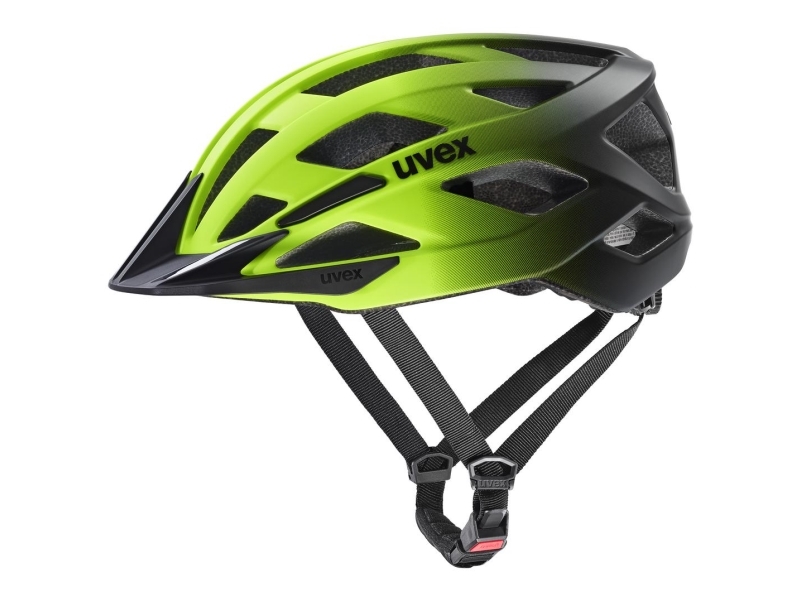 uvex i-vo 2 cykelhjelm 56-60 cm - neon gul/sort mat
