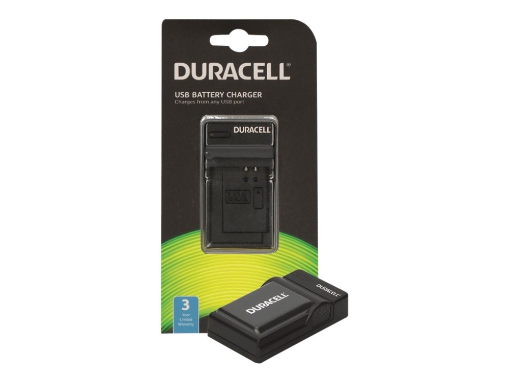 Duracell DRS5962, USB, Sisätilan akkulaturi, Sony NP-FW50, Musta, 5 V, 5 V