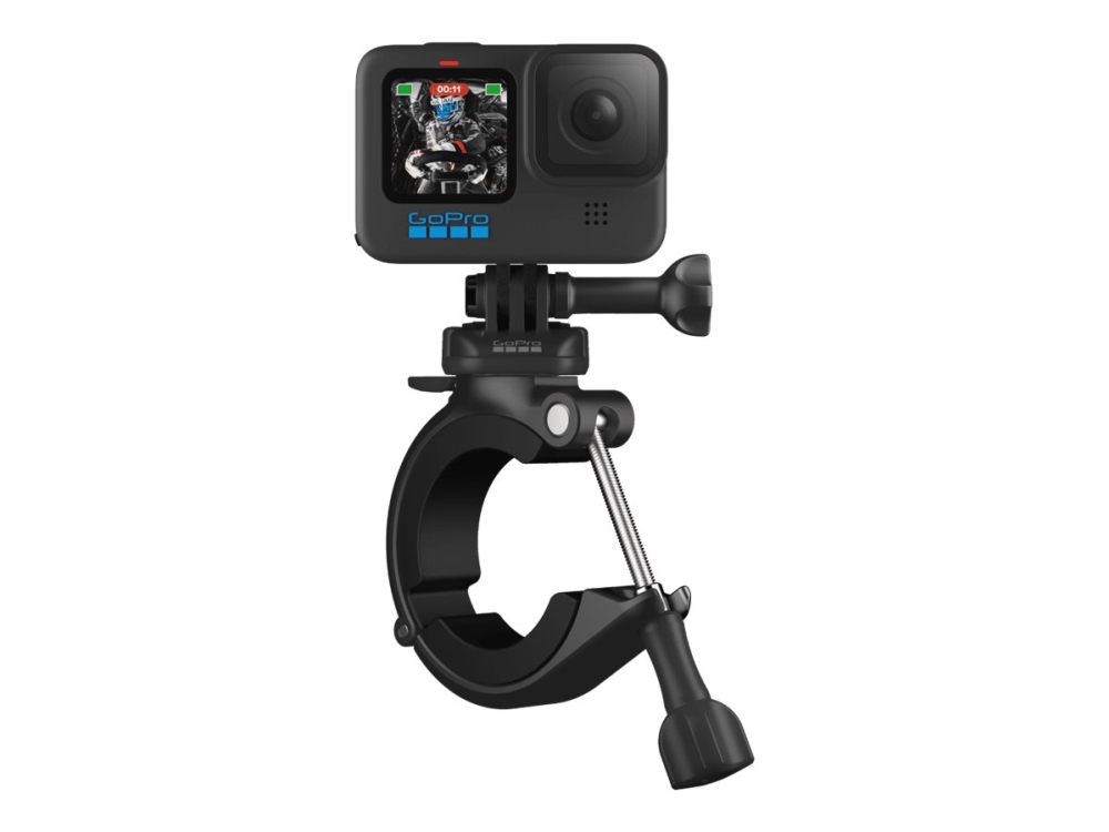 GoPro LARGE TUBE MOUNT - Støttesystem - barremontering - skinne, rør - for HD HERO2  HERO  HERO+  HERO3  HERO3+  HERO4  HERO7 Black, Silver, White
