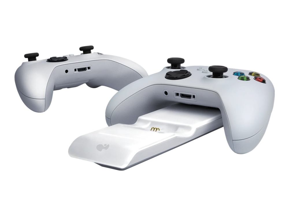 PDP Metavolt - Laddningsställ - 1100 mAh - 2 utdatakontakter - vit - EU | Spel - Konsoler tillbehör - Xbox | GameStuff