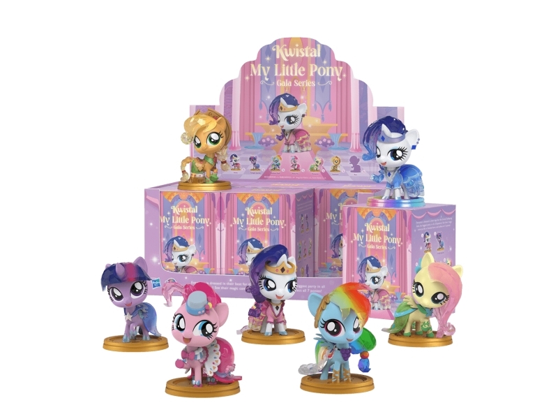 Mighty Jaxx Kwistal Fwenz, My Little Pony Series 3 Gala samlefigur