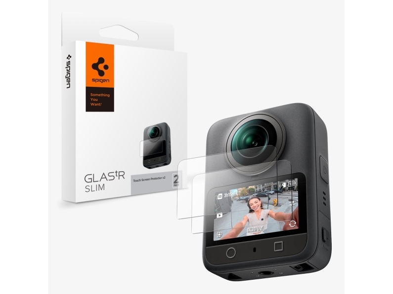 Spigen AGL10796, Transparent, DJI, Osmo 360, Hærdet glas, 9H, Ridseresistent