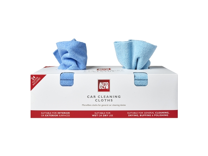 Autoglym mikrofiberdukar, 250 gsm, 32x32 cm, 24 st | Bilvård & Biltillbehör - Bilvård märken - Autoglym | GameStuff