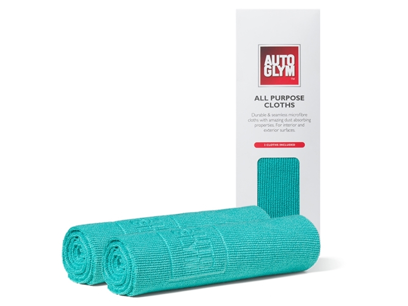 Autoglym allrengörings-mikrofiberduk 40x40 cm, 3 st | Bilvård & Biltillbehör - Bilvård märken - Autoglym | GameStuff