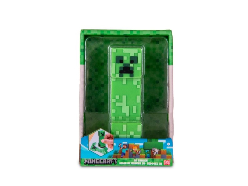 eraser 3D minecraft | Skrivredskap - Korrigeringsprodukter - Korrigeringspenna | GameStuff