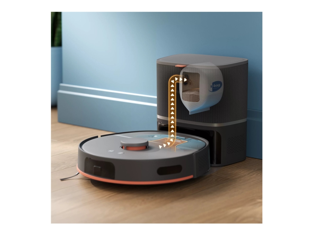 Philips Homerun 5000 Series Xu5100 - Støvsuger - Robotstyret - Uden Pose - Kashmirgrå - 1 Batteri