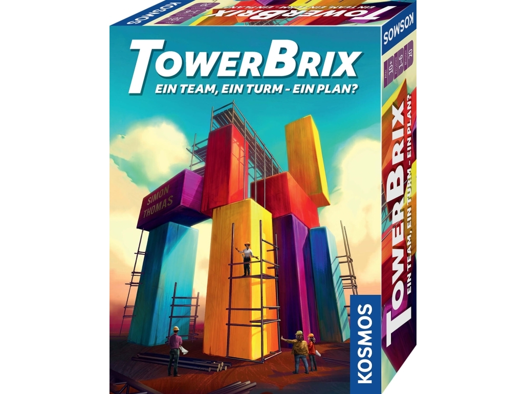 Kosmos Towerbrix, Board Game, Family, 10 Yr(S), 20 Min, Family Game