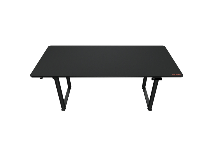 COUGAR E-Grav 180 gamingbord - elektrisk højdejustering, carbon, 180 × 80 cm