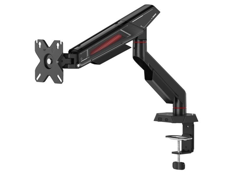 Savio Um-05, Anzeige, Passive Halterung, Universal, Tisch/Bank, Drinnen, Schwarz